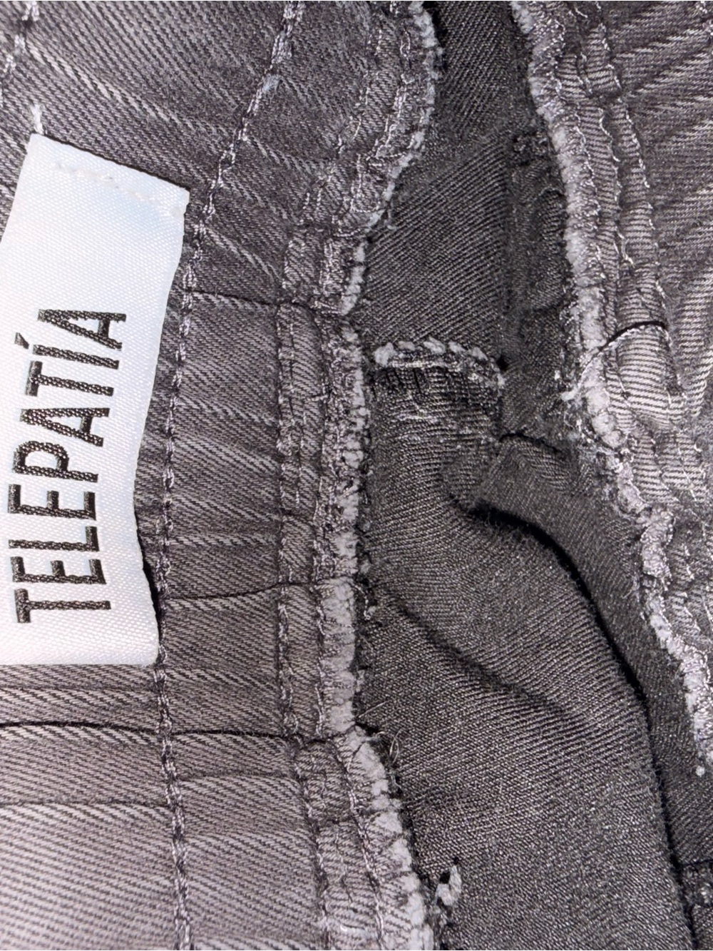 Men's Cargo Jogger Pants in Dark Gray - Picture 3 of 4